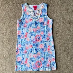 Lilly Pulitzer Shift Dress Girls Large 8-10